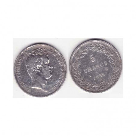 5 francs Louis Philippe 1832 A Argent ( 002 )