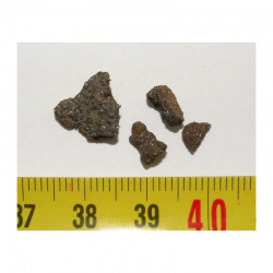 4 Meteorites NWA 1827 Mesosiderite 2C ( 1.00 grs - 006 )