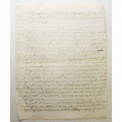 Lettre d un juge de paix a la haye 1847 ( 047 )