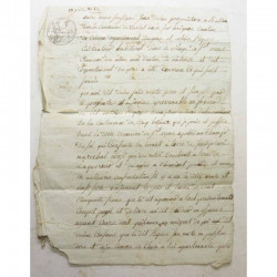 Acte Notarié / décision de justice 1826 - Gers ( 050)